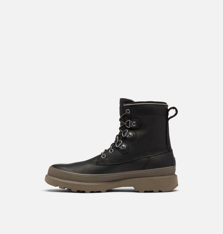 Sorel Herr Stövlar Svarta - Caribou™ Street - TGD-836952